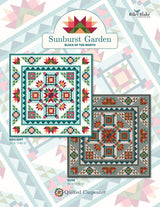 Sunburst Garden BOM update and progress on designs for the January 2026 Riley Blake Designs Block Challenge.