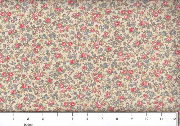 Country Floral 03-Cream