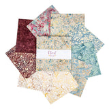 10" Stacker--Floral Grid - Old China Expressions Batiks by Riley Blake Designs SKU 10-23465B-42