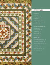 The Ultimate Quilt Finishing Guide book TOC featuring detailed quilting and binding techniques by Harriet Hargrave.