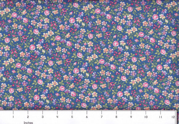 Country Floral 12-Blue