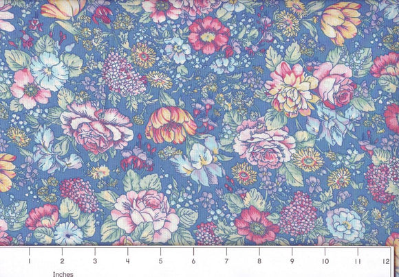 Country Floral 15-Blue