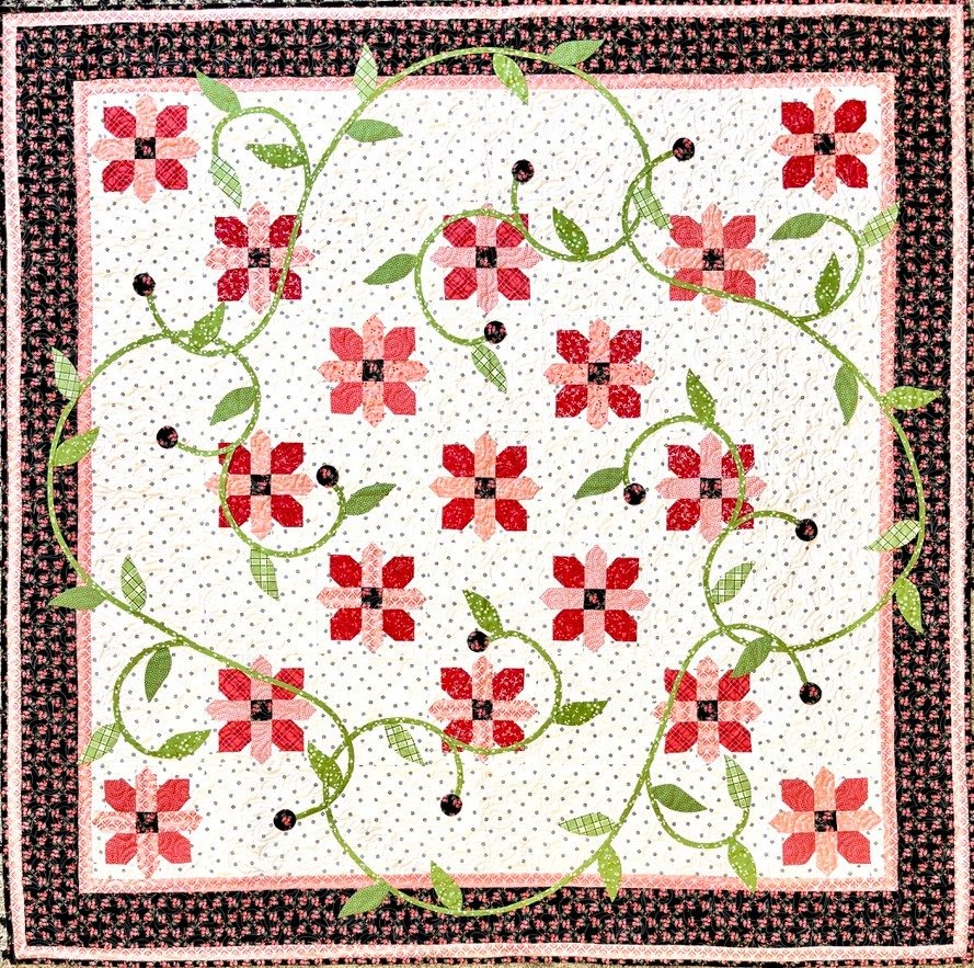 Black-Eyed Judy Quilt Pattern by Jill Finley of Jillily Studio