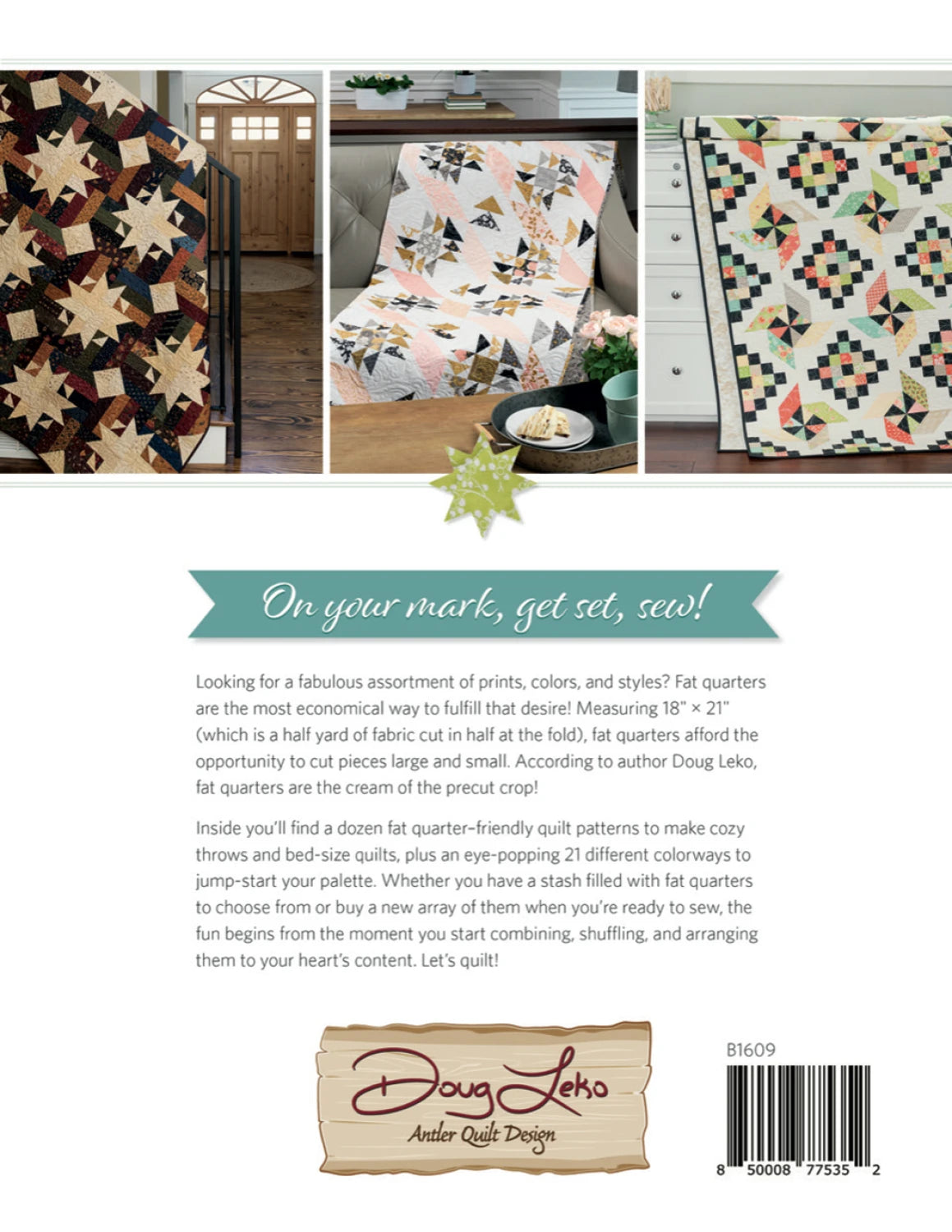 Stashtastic 2 by Doug Leko of Antler Quilt Design for Martingale