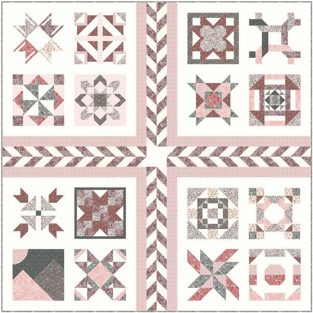 2026 Riley Blake Designs Block Challenge Quilt Kit – Multiple Colorways ...