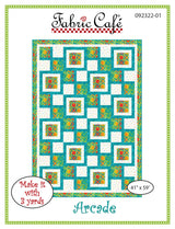 Arcade 3-Yard Quilt Pattern by Donna Robertson SKU FC092322-01