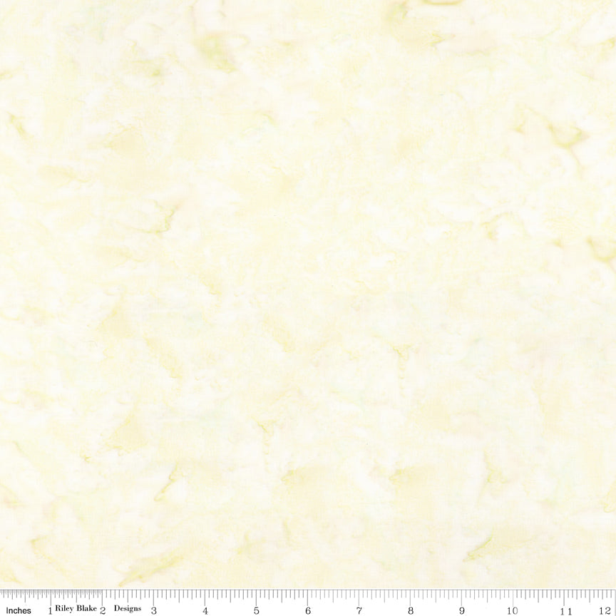Expressions Batiks by Riley Blake Designs, BT21000-345 - Mello Yellow