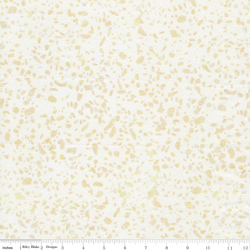 Expressions Batiks by Riley Blake Designs, Elementals BT21800-114 - Terrazzo Buttermilk