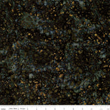 Terrazzo Dark Insignia BT21800-159 batik fabric by Riley Blake Designs with ruler showing print scale