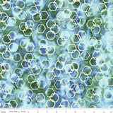 Expressions Batiks Watercolor Daisies by Beverly McCullough for Riley Blake Designs, SKU BT23243-305