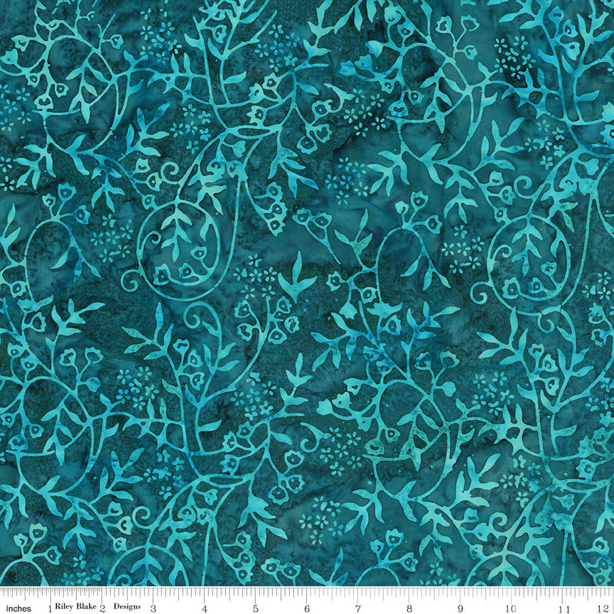 Riley Blake Designs Expressions Batiks - Divine Vines, SKU BT23300-278
