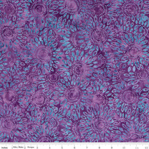 Expressions Batiks by Riley Blake Designs, Tjaps Purple-Blue Multi SKU BTHH1050