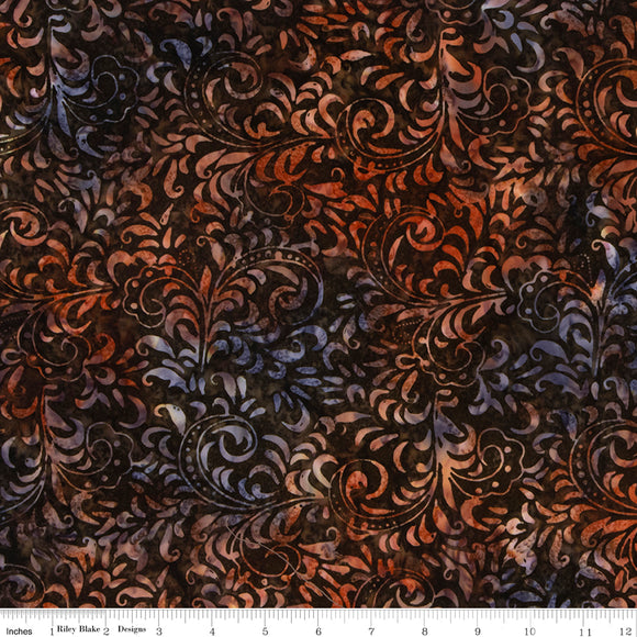 Expressions Batiks by Riley Blake Designs, Tjaps Rust Multi SKU BTHH1062