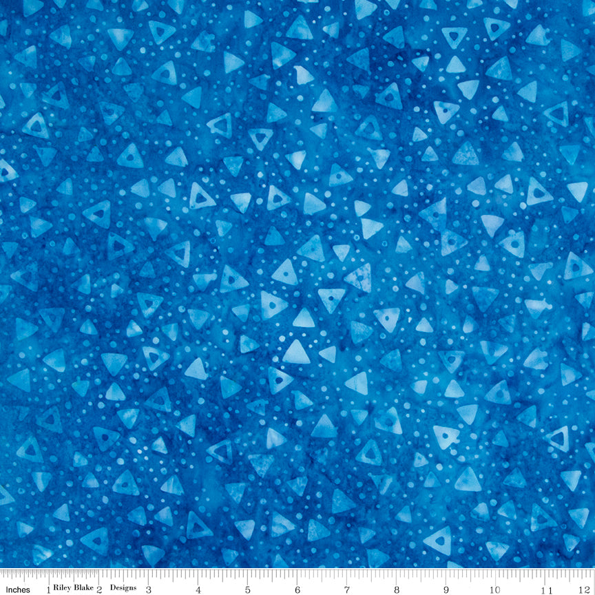 Expressions Batiks by Riley Blake Designs, Elementals BTHH556 - Lake