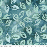 Silver Shores Tropical Rainforest Batik 107/108" Wide Back - Precut