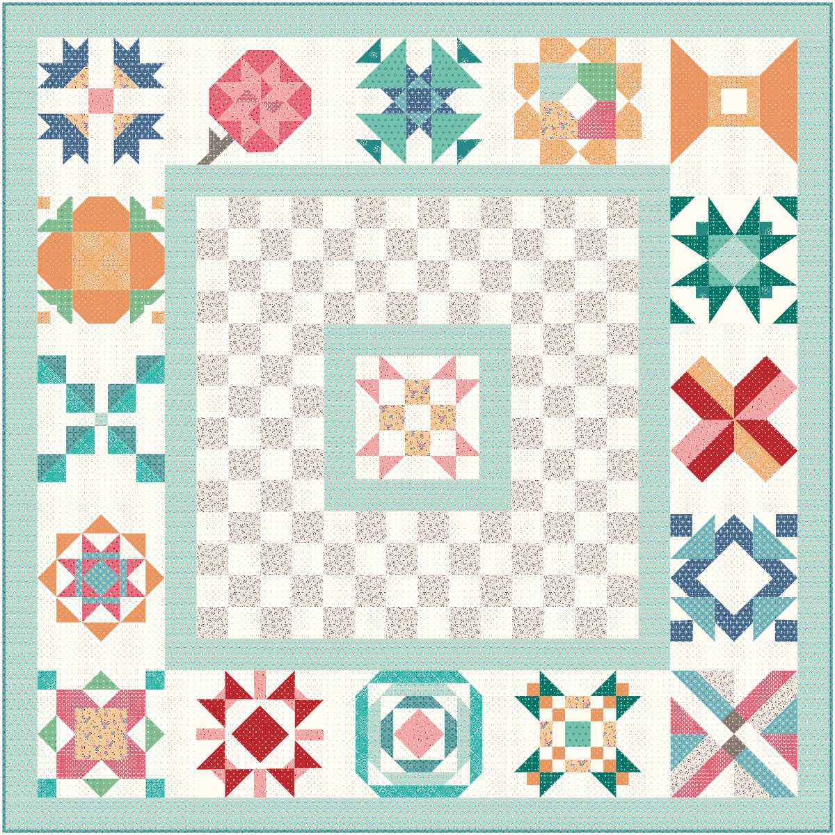 2025 Riley Blake Designs Block Challenge Quilt Kits – Cat's Cuts