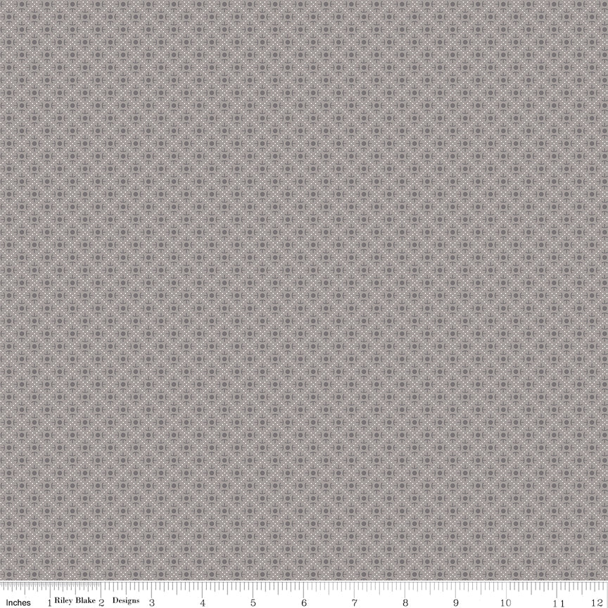 Bee Plaids by Lori Holt of Bee in My Bonnet for Riley Blake Designs, Bushel--Gray