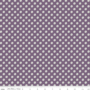 Bee Dots by Lori Holt C14165 Verona--Plum