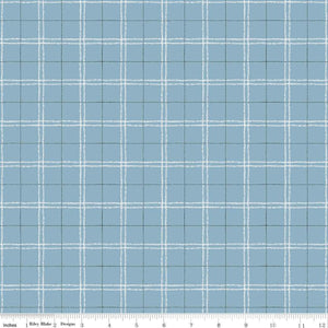 Countryside Plaid Blue by Lisa Audit for Riley Blake Designs SKU# C14535-BLUE