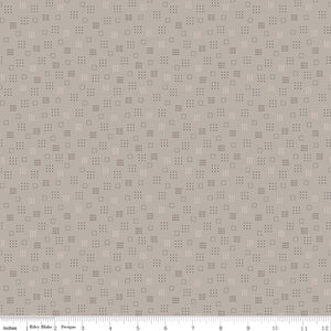 Autumn Pewter Squares Yardage by Lori Holt of Bee in My Bonnet SKU# C14653-PEWTER