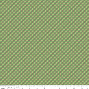 Autumn Basil Gingham Yardage by Lori Holt of Bee in My Bonnet SKU# C14660-BASIL