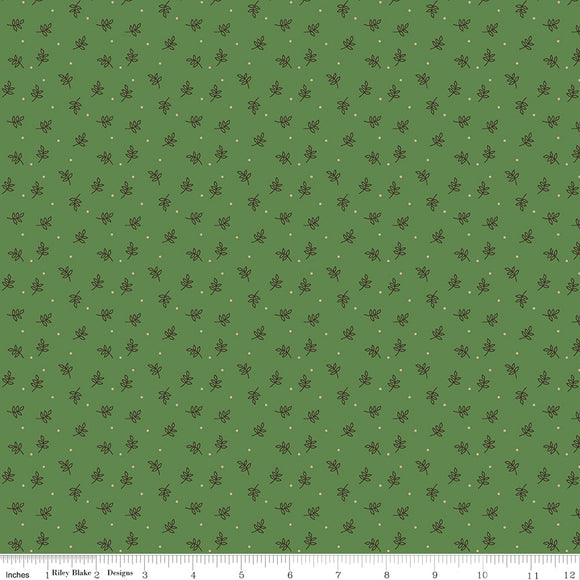 Autumn Clover Sprig Yardage by Lori Holt of Bee in My Bonnet SKU# C14663-CLOVER