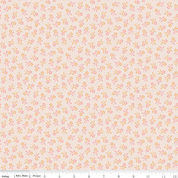 Autumn Latte Perennial Yardage by Lori Holt of Bee in My Bonnet SKU# C14664-LATTE