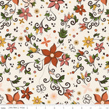 Curated Blooms by Judi Madsen for Riley Blake Designs, SKU C15340-Cream