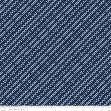 Between the Pages by Fran Gulick of Cotton and Joy for Riley Blake Designs, SKU C15374-NAVY