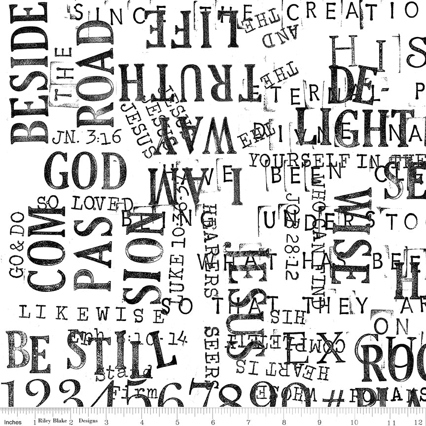 Sewing Seeds by J Wecker Frisch for Riley Blake Designs, SKU C15691-WHITE