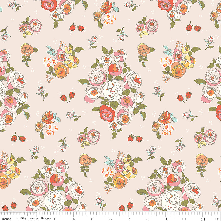 Sunsetridge by Minky Kim for Riley Blake Designs, SKU C15730-BLUSH