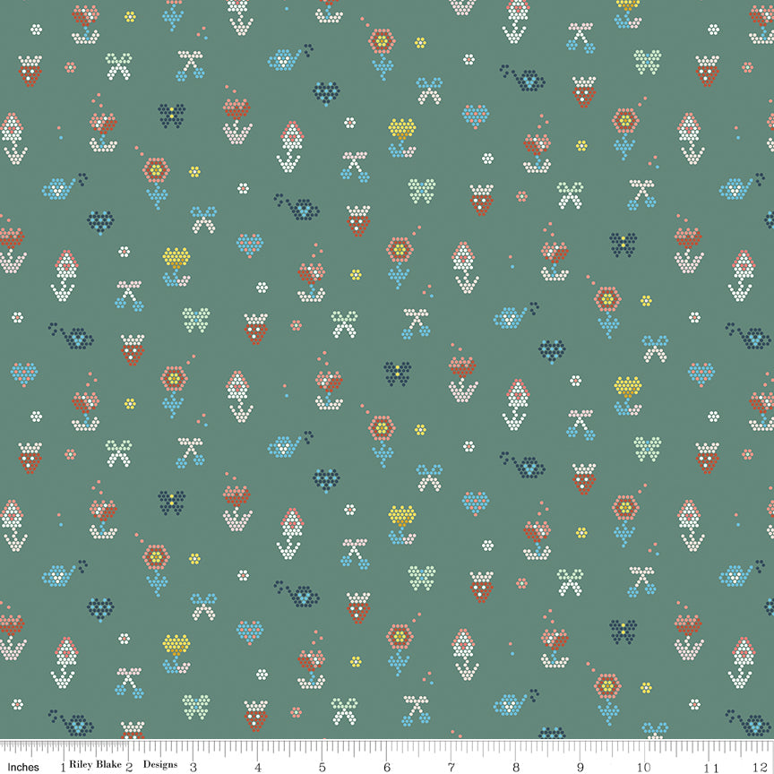 Sunsetridge by Minky Kim for Riley Blake Designs, SKU C15734-LODGEPOLE