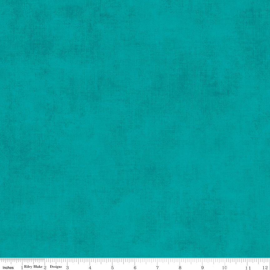 Riley Blake Designs C200-Dark Teal Shades fabric featuring a deep jewel-toned teal mottled tone-on-tone texture.