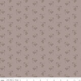 Bee Basics Heart Pewter by Lori Holt of Bee in My Bonnet for Riley Blake Designs