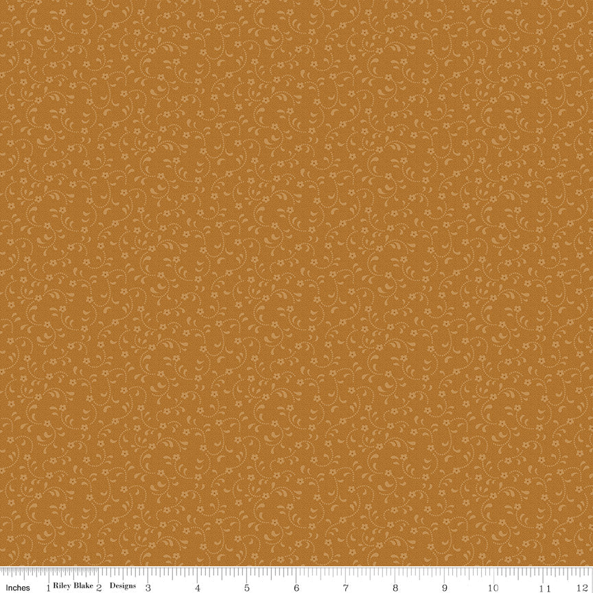 Riley Blake Floret Cottons SKU C675-CIDER