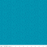 Riley Blake Floret Cottons SKU C675-TURQUOISE