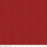 Riley Blake Floret Cottons SKU C675-WAGONRED