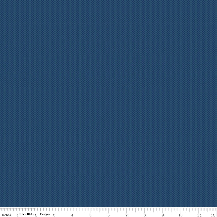 Riley Blake POParazzi SKU: C805-NAVY