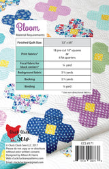 Bloom Quilt Pattern by Cluck Cluck Sew SKU CCS171