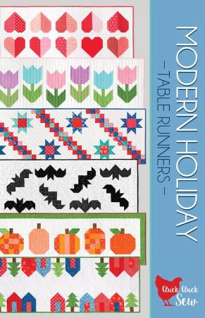 Modern Holiday Table Runners Pattern Booklet by Cluck Cluck Sew SKU CCS186