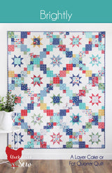 Brightly Quilt Pattern by Cluck Cluck Sew SKU CCS193
