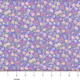 Country Floral 12-Purple Quilting Cotton - 100% Cotton