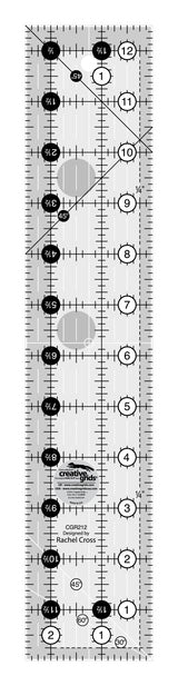 Creative Grids® Quilt Ruler 2-1/2" x 12-1/2" CGR212