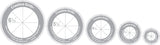 Creative Grids® Quilt Ruler - Set of 5 Circles (CGRCRCL)