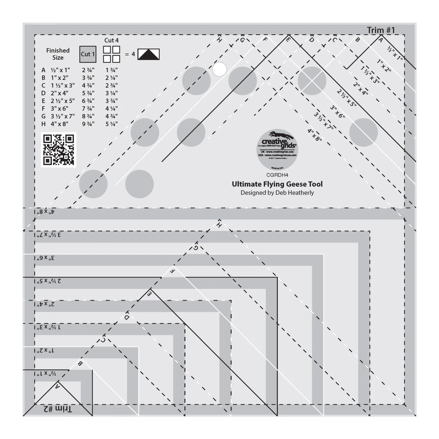 Creative Grids® Ultimate Flying Geese Tool