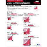Creative Grids® 6" Log Cabin Trim Tool