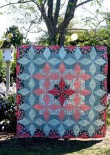 Lattice Star Quilt Pattern by Carolina Moore for Cut Loose Press<br> Click for fabric requirements
