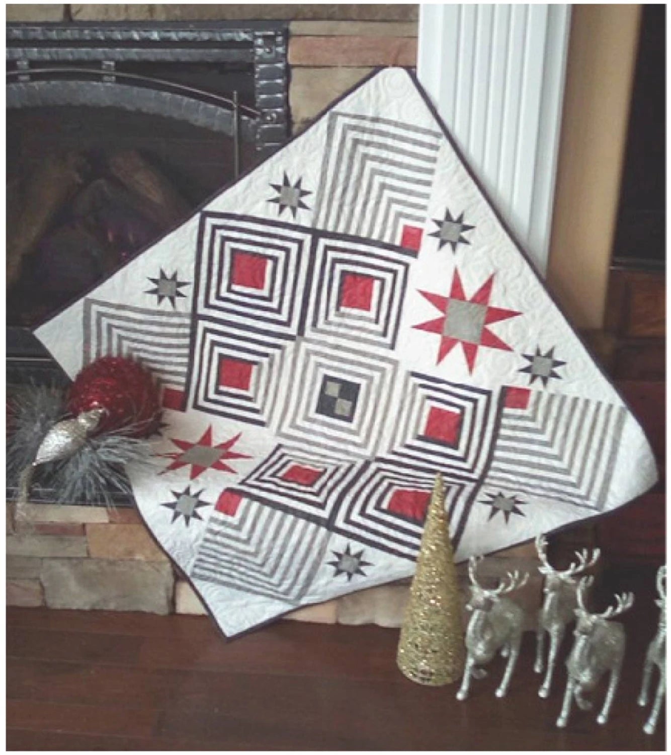 City Stars Lap / Crib Quilt Pattern by Lisa Debord for Cut Loose Press