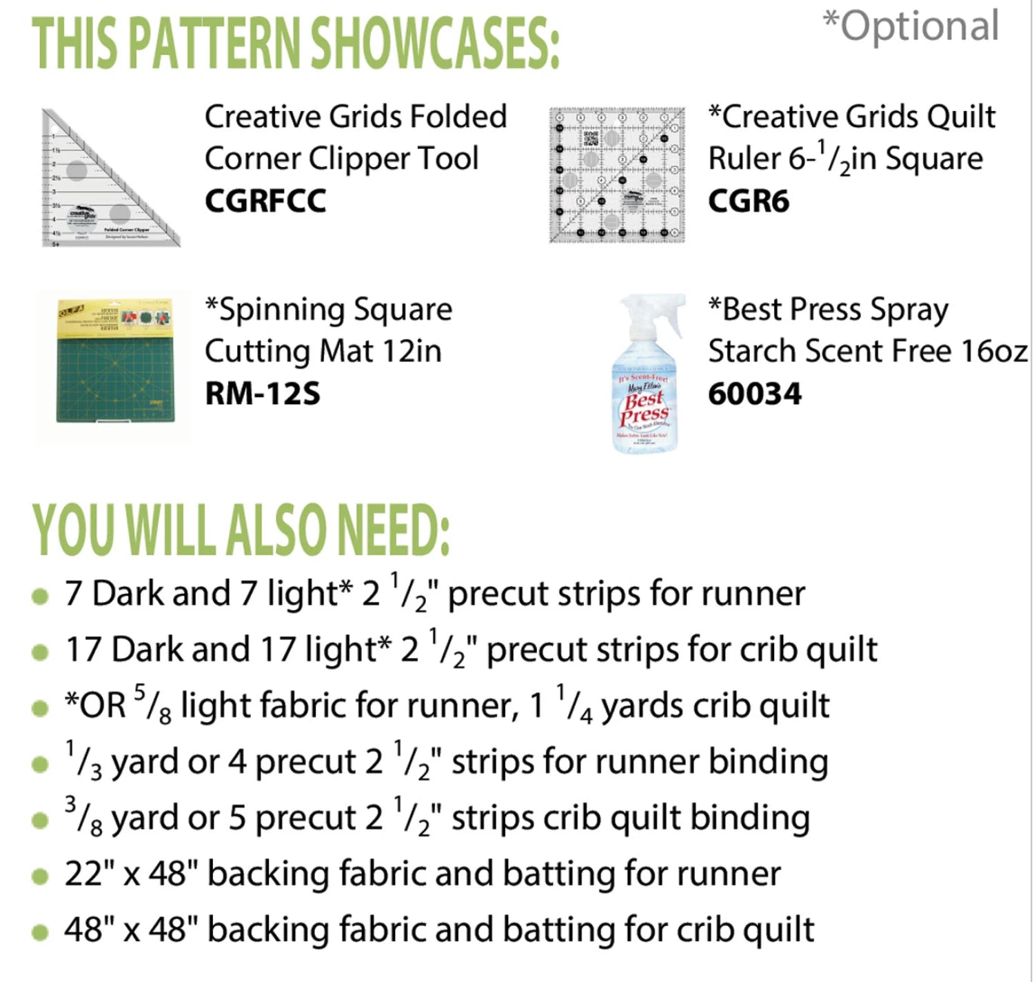 Hexie Imposter Runner or Quilt Pattern by Susan Nelson for Cut Loose Press<br>Click for fabric requirements