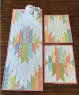 Reflections Runner & Placemats Pattern by Susan Nelson for Cut Loose Press